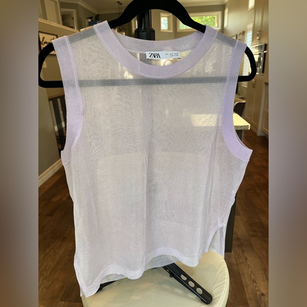 Zara top ~ Size US Large - Picture 5 of 6